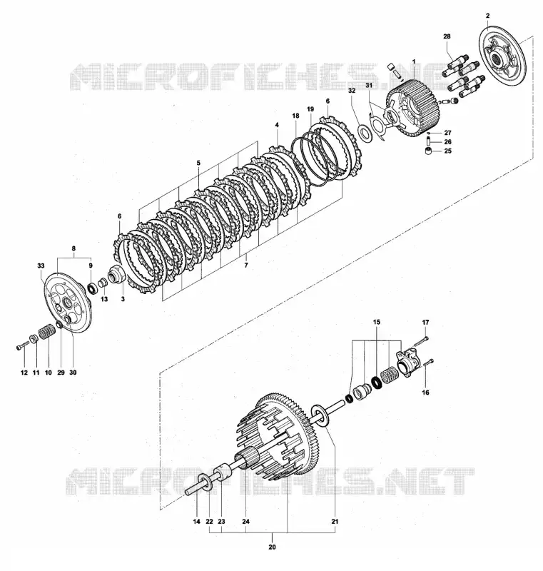 KOPPELINGS (1078RR) MV Agusta moto BRUTALE 2009 BRUTALE 1078RR  BRUTALE 1078RR
