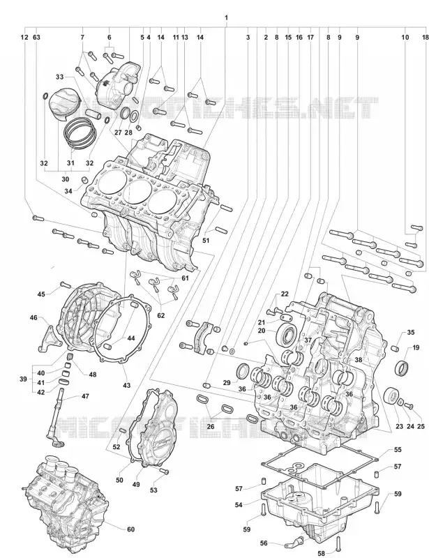 CARTERDELEN MV Agusta moto F3 2014 F3 800  F3 800