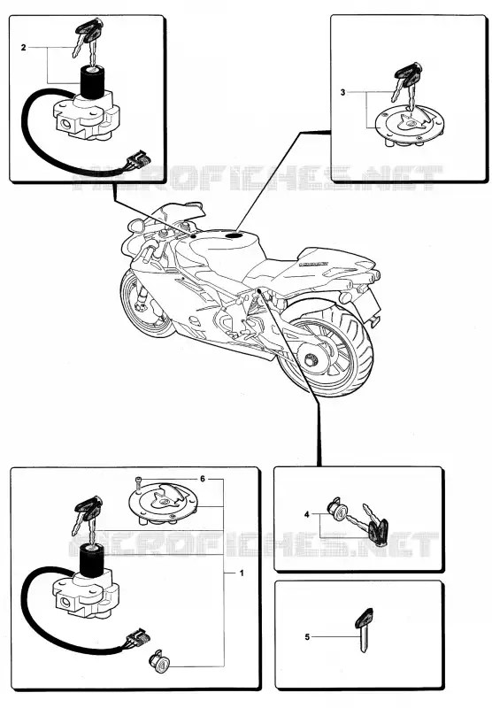 VERGRENDELING MV Agusta moto F4 2007 F4 1000R  F4 1000R