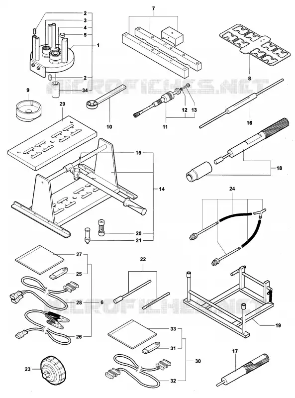 ENGINE MAINTENANCE TOOLS 1  MV Agusta moto F4 2007 F4 312R 1000  F4 312R 1000