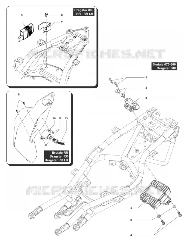 SPANNINGSREGELAAR MV Agusta moto DRAGSTER 2015 DRAGSTER  DRAGSTER